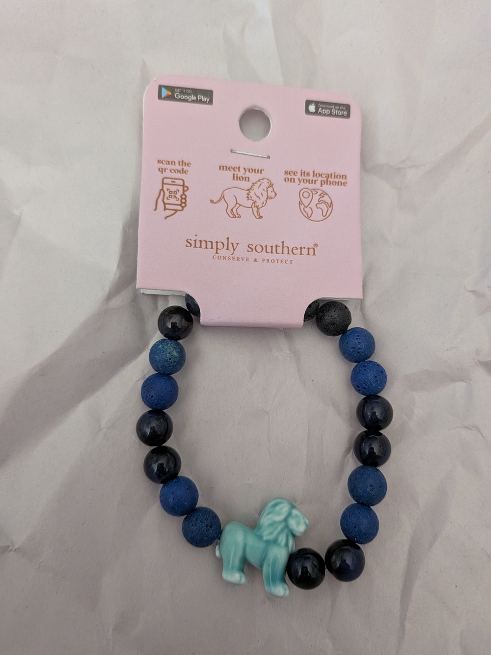 Simply Southern Lion Tracker Bracelet